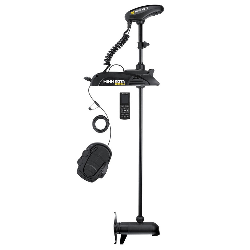 Minn Kota Terrova 80 Trolling Motor W/Wireless Remote – Dual Spectrum CHIRP – 24V – 80LB – 60″