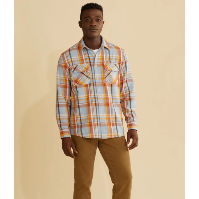 Pendleton Men’s Plaid Beach Shack Cotton Shirt