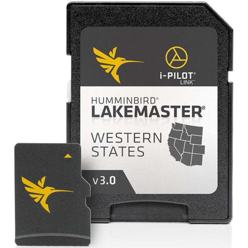 Humminbird LakeMaster Chart – Western States – MicroSD/SD – Version 3