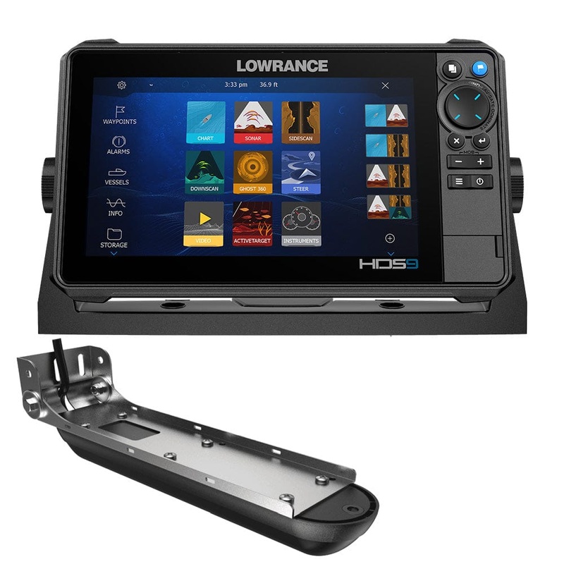 Lowrance HDS PRO 9 – W/ Preloaded C-MAP DISCOVER OnBoard Active Imaging HD Transducer