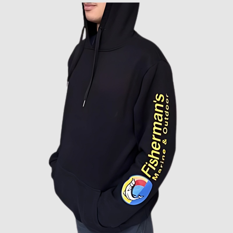 FMS Fishermans Logo Hoodie Mens