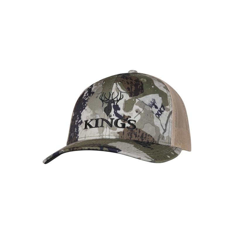 King Camo Richardson Camo Logo Snapback Cap