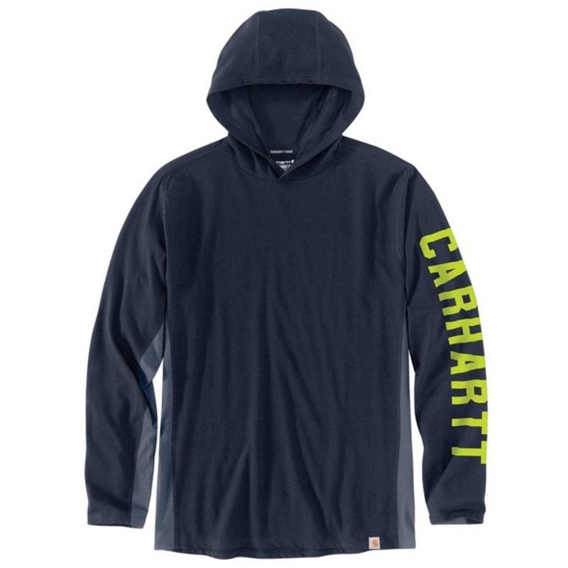 Carhartt Force Relaxed Fit Midweight Long-Sleeve Hooded Tee Men’s