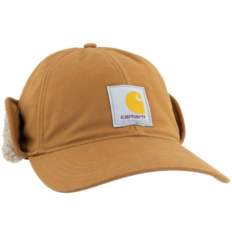 Carhartt Rain Defender Canvas Earflap Cap Men’s