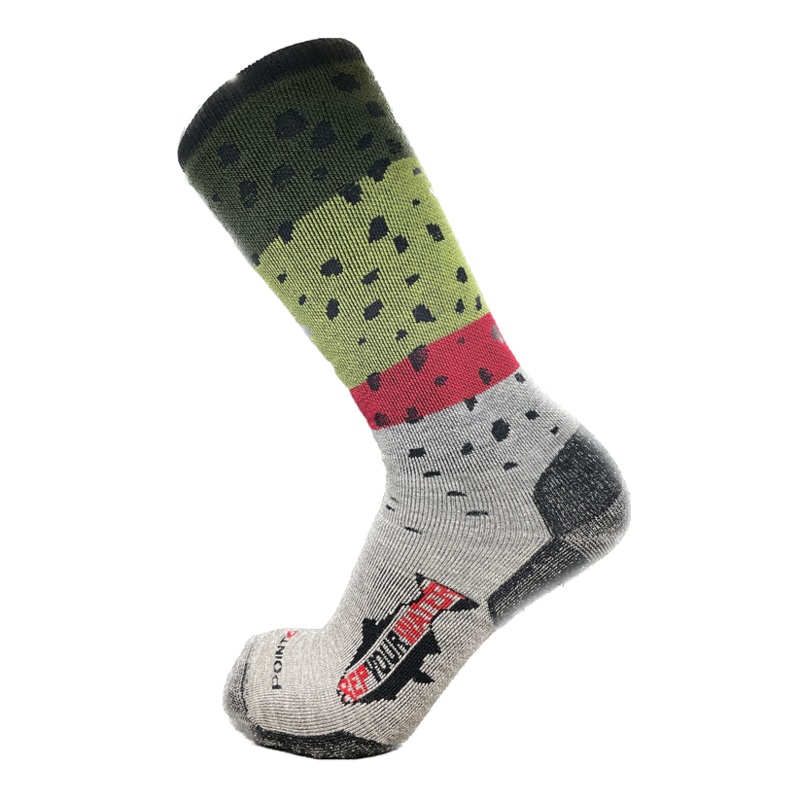 Rep Your Water Rainbow Trout Skin Socks