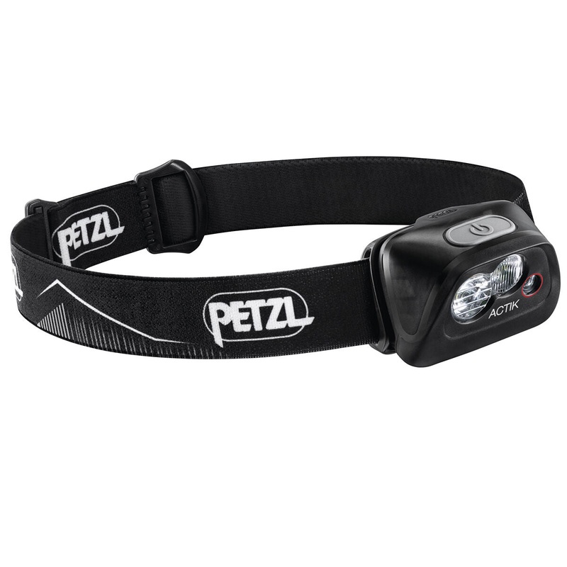 Petzl Actik 350 Lumens Headlamp BLACK