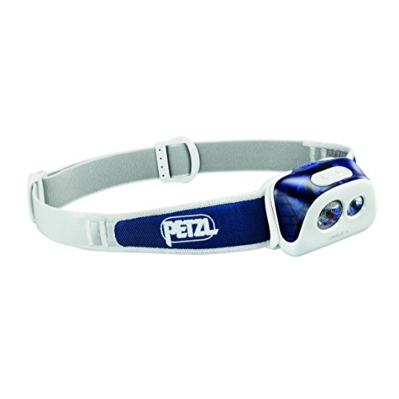 Petzl Tikka Plus Headlamp 160 Lumens with Simple Push-Button System for Quick Lighting Mode Selection White