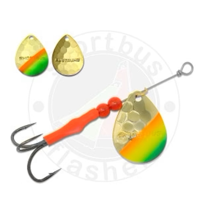 Shortbus Flashers 3.5 Colorado Spinner – Gold Mexican Hat