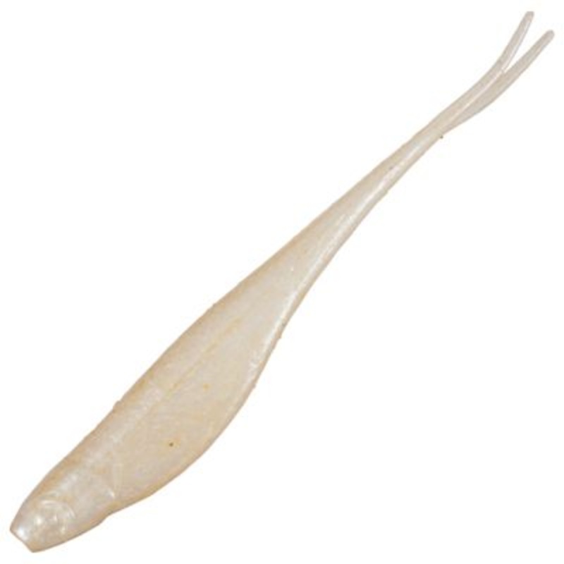 Z-Man Scented Jerk Shadz – 4in – Pearl
