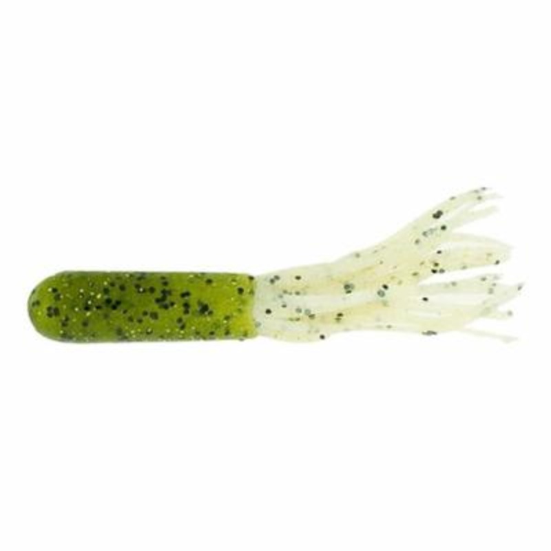 Dry Creek Custom Baits Skirt Chaser Tubes – Green Pumpkin with Pumpkin Skirt