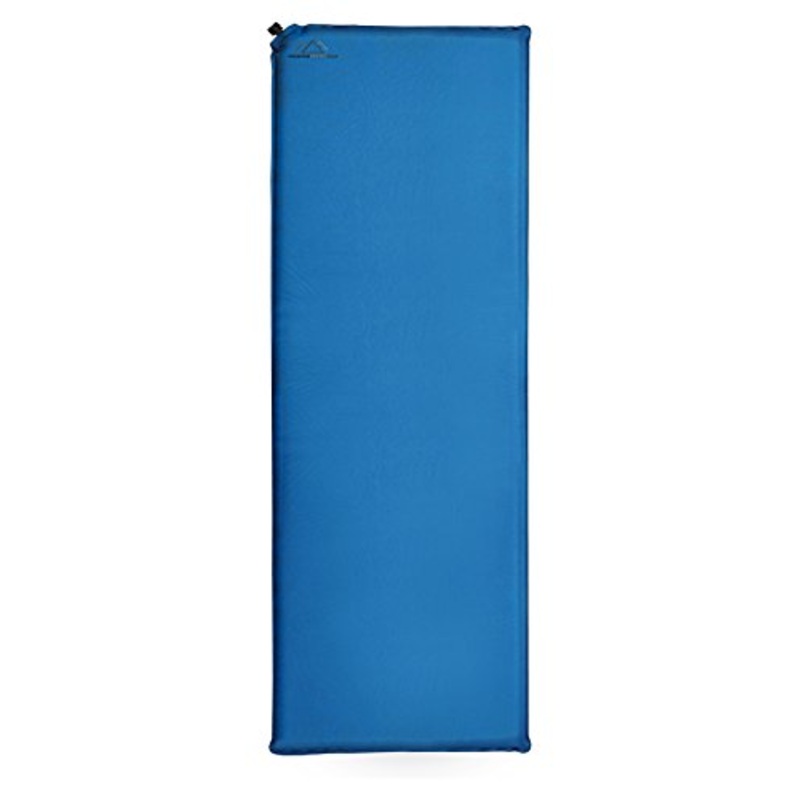 Mountain Summit Gear Self-Inflating Camp Pad 2.5 in Blue MSG002-2.5