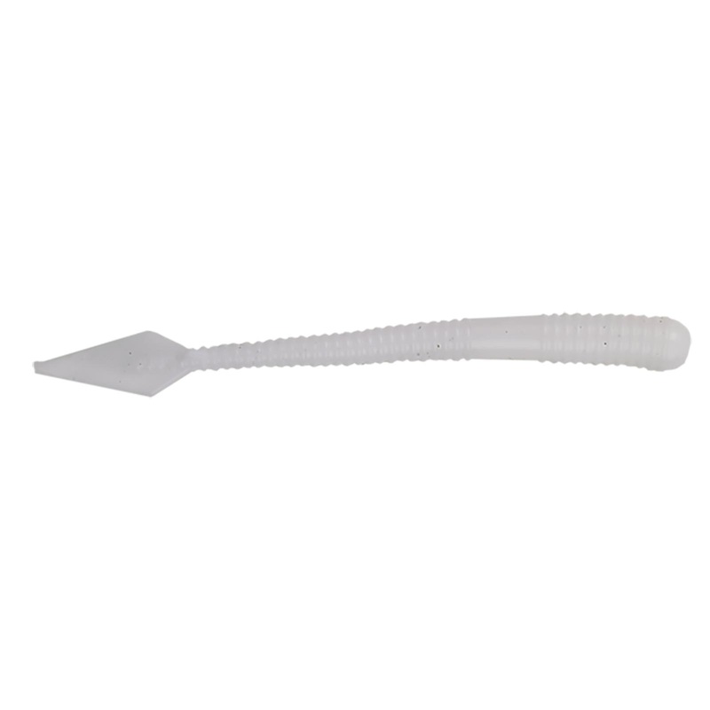 Freaky Frank’s Freaky Worm Soft Baits | Smoke Hole White