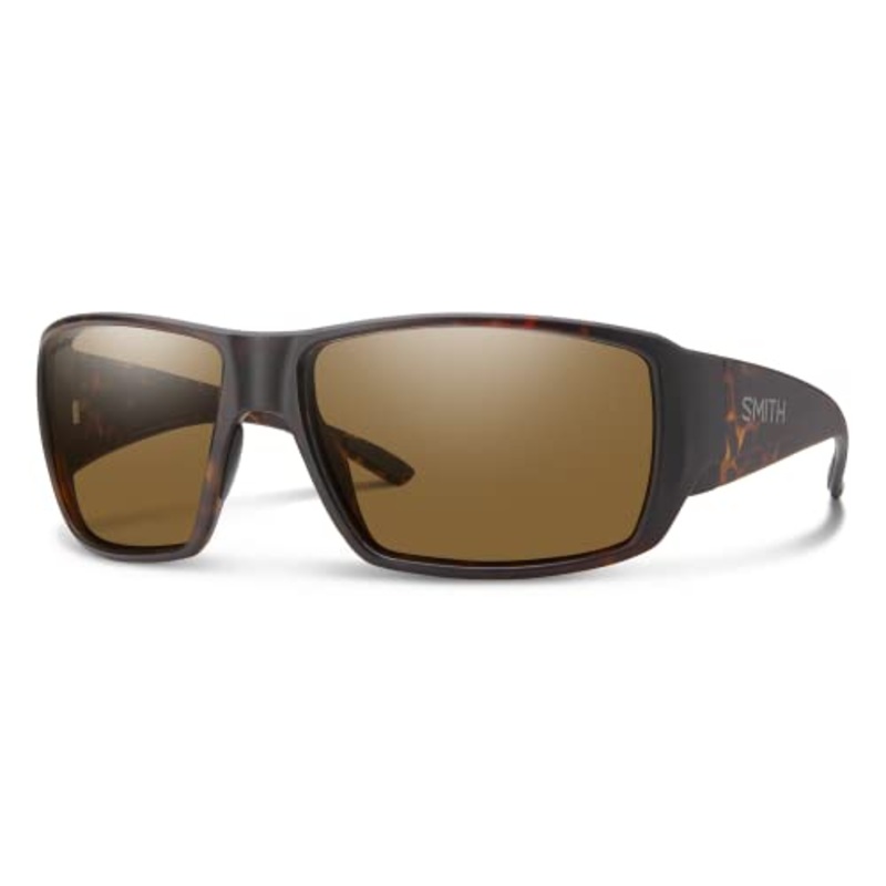Smith Optics Sport & Performance 204947 Guide’s Choice Sunglasses N9P62L5 – Matte Tortoise – Chromapop Polarized Brown Unisex Rectangle