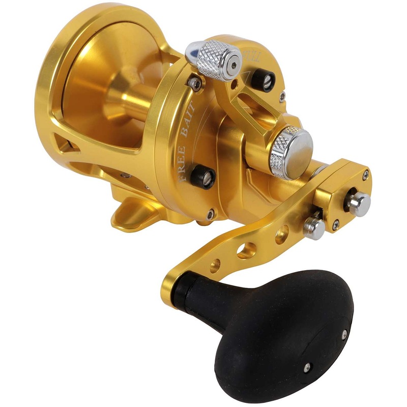 Avet MXL G2 6/4 2-Speed Reel – Gold (No Glide Plate)