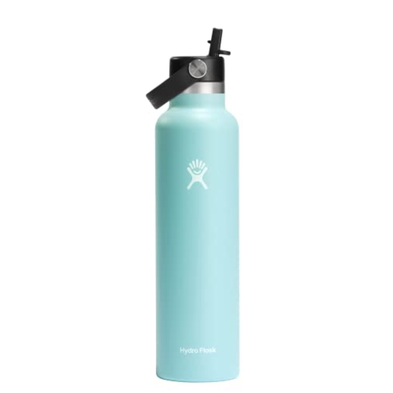 HDF-S24FS441 24 Oz Standard Mouth Insulated Water Bottle with Flex Straw Dew