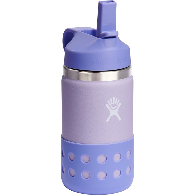 HYDRO FLASK 12 Oz Wide Mouth with Straw Lid Kids Water Bottle