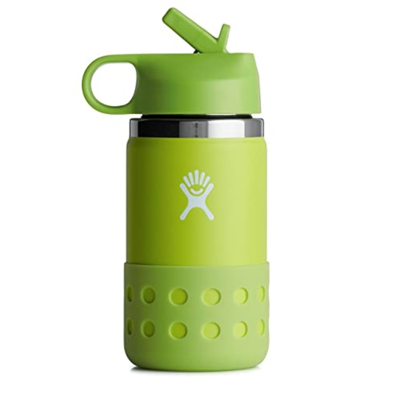 Hydro Flask Wide Mouth 2.0 Kids Bottle with Straw Lid – 12 Oz
