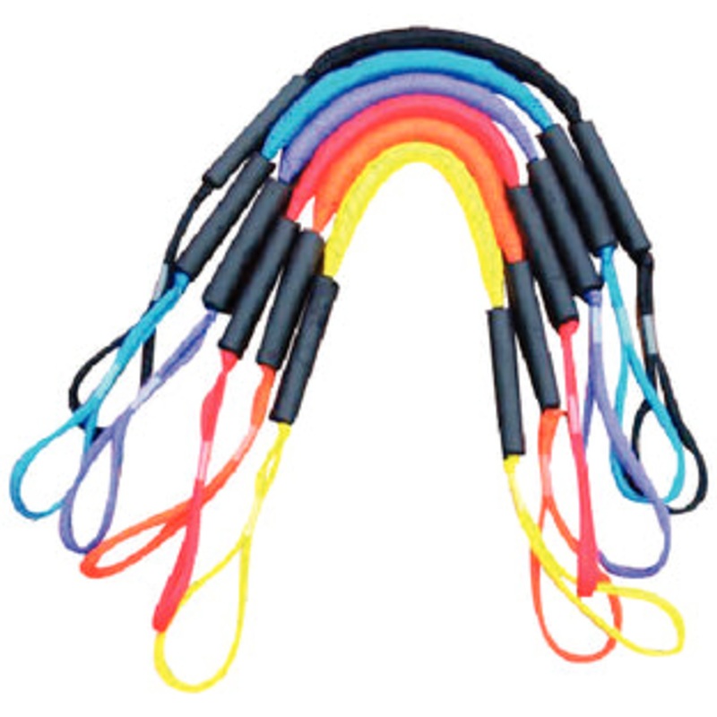 Dock Buddy Dock Line Stretches from 6′ to 9′ Blue