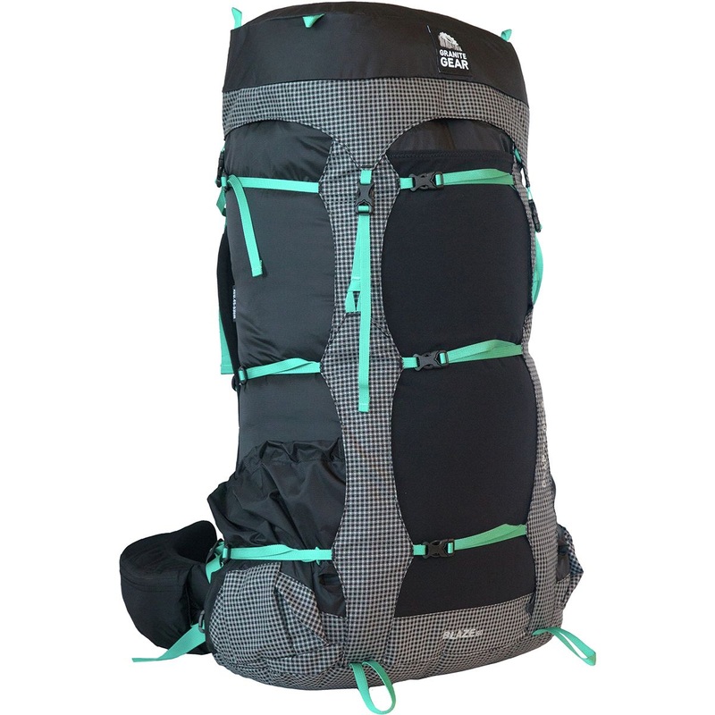 Granite Gear Blaze 60 Backpack – Women’s Black/Black Gingham/Teal Regular 5000029-0014