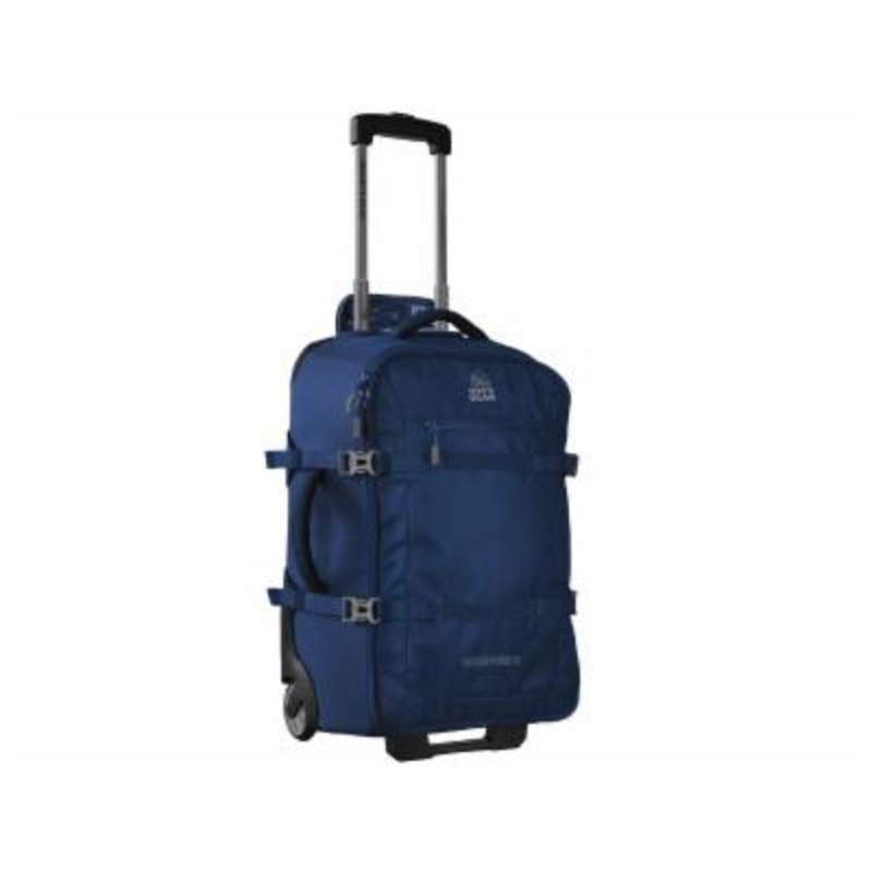 Granite Gear Cross Trek2 22 Carry-on Wheeled Upright with 28 L Removable Pack-Midnight Blue/Flint