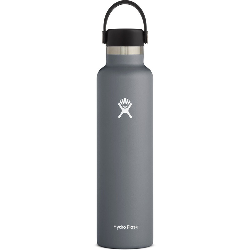 Hydroflask Standard Mouth 24 Oz Water Bottle  Screw Cap  Insulated Stainless Steel