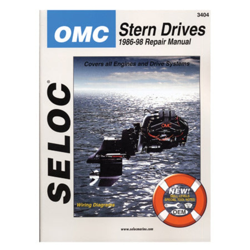 Marine Stern Drive & Inboard Repair Manual for OMC ’86 – ’98