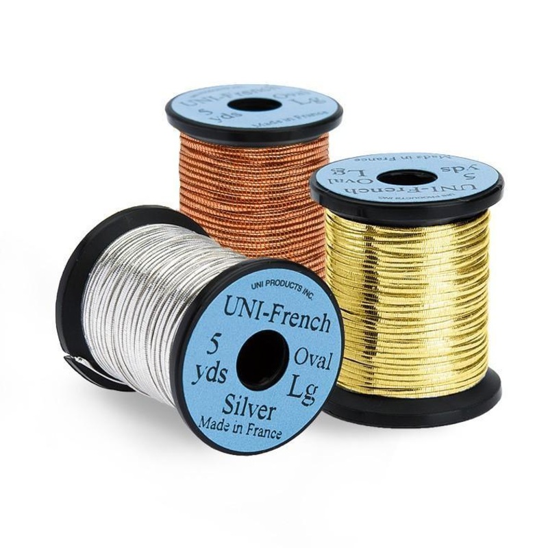 UNI French Oval Tinsel – L Gold