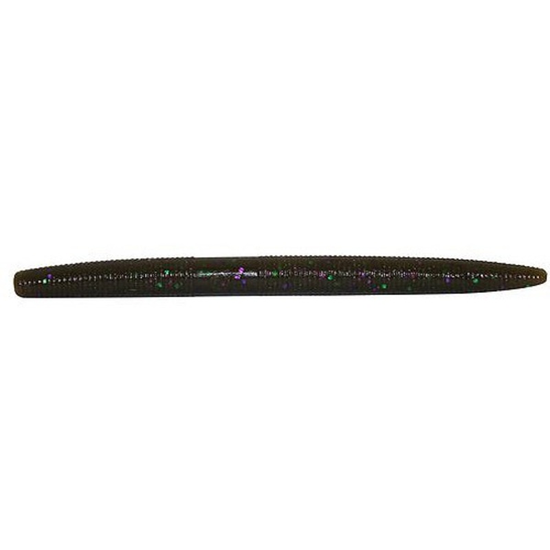 Yamamoto 5in Senko Lure 301 Green Pumpkin W/ Large Green and Purple – 9-10 301 Green Pumpkin W/ Large Green and Purple