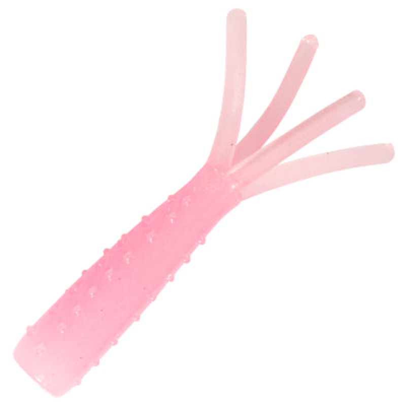 Z-Man Micro Finesse Tiny TicklerZ 1.75″ 8 Pack – Pink Glow