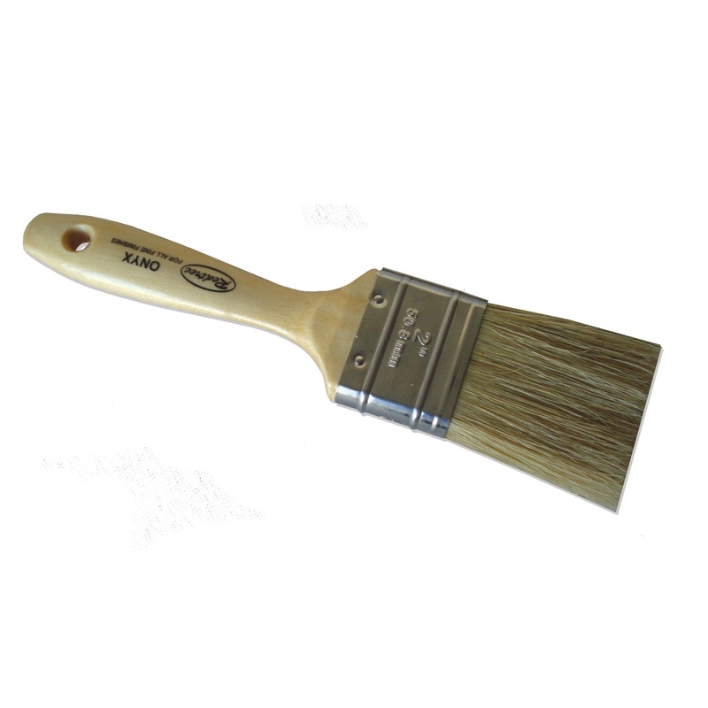3003.3971 12023 Onyx Fine Finish Natural Bristle Paint Brush – 1.5 in.