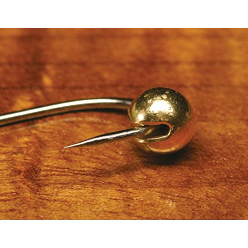 Slotted Tungsten Beads – 1/8 in. / 3.3 Mm – Black Nickel
