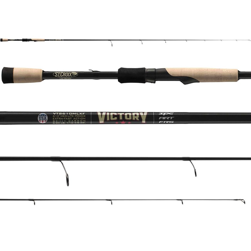 St. Croix Victory Bass Spinning Rod – VTS610MLXF