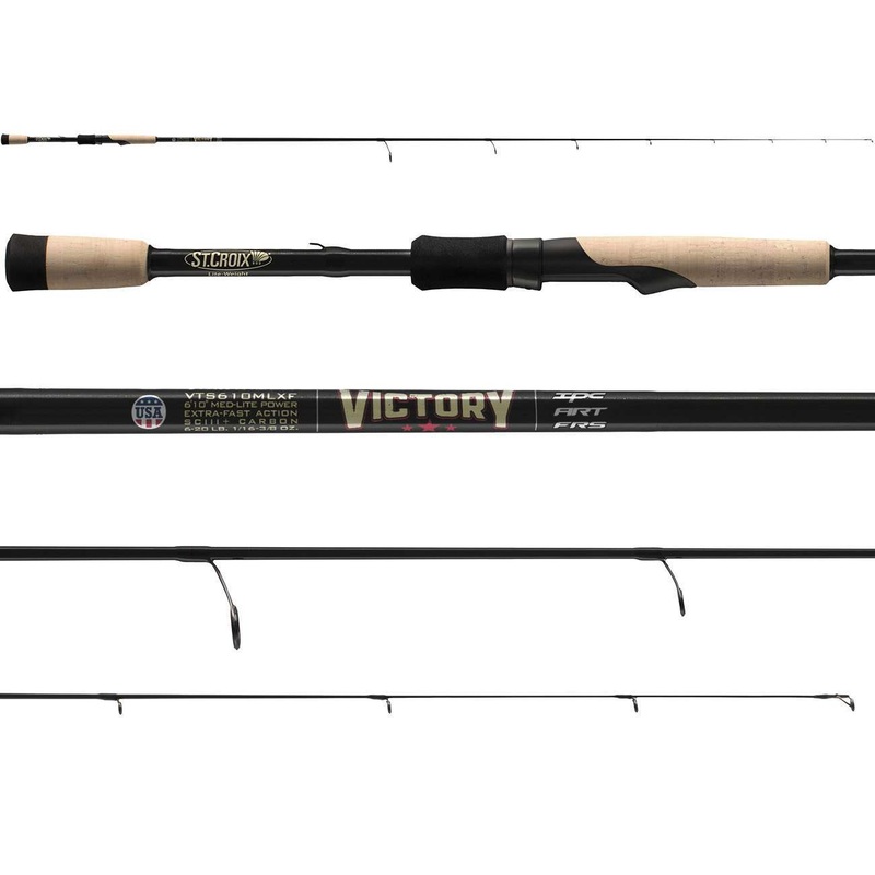St. Croix Victory Bass Spinning Rod – VTS73MLXF