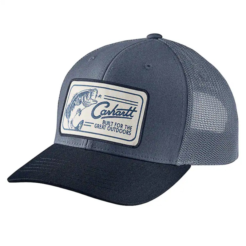 Carhartt Canvas Mesh-Back Fish Patch Cap Men’s