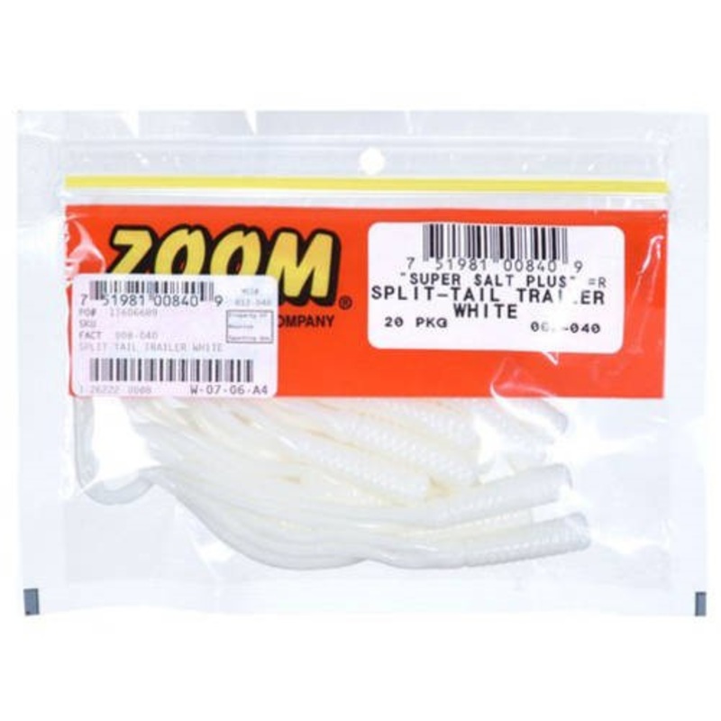 Zoom Split Tail Trailer – White
