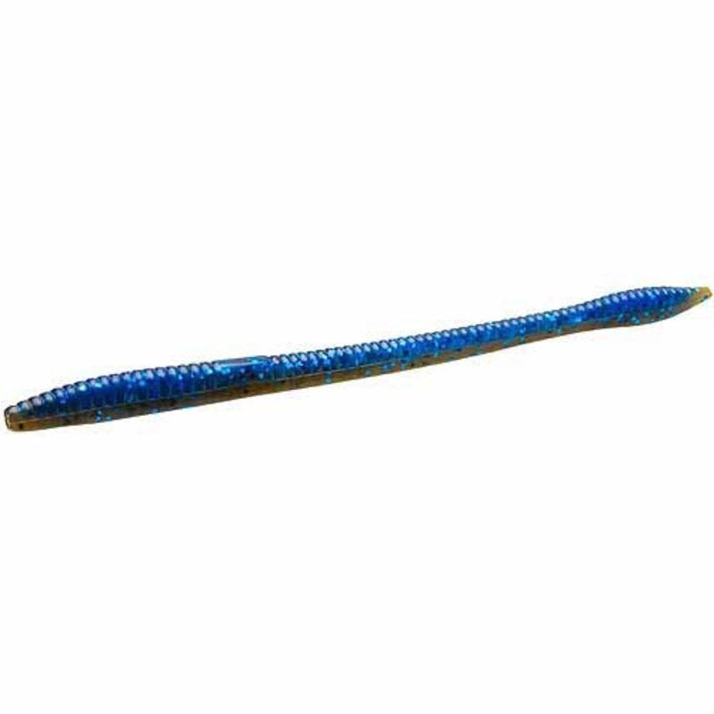 Zoom Trick Worm – 6-1/4in – Okeechobee Craw
