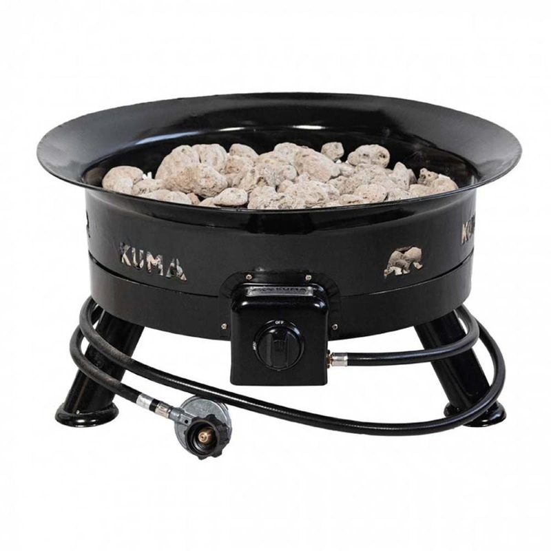 KUMA Outdoor Gear 24″ Bear Blaze Fire Bowl – Black