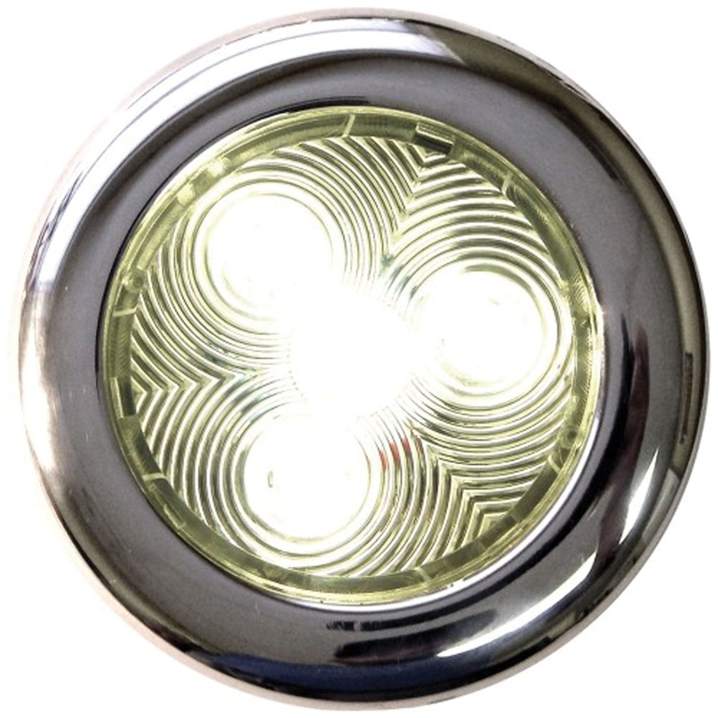 T-H Marine LED-51827-DP Stainless LED Puck Light  3  – White
