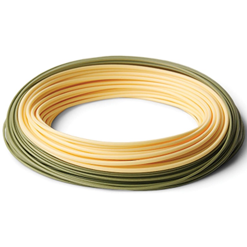 RIO Elite Single-Handed Spey Fly Line – Peach/Camo – 90′ – 7