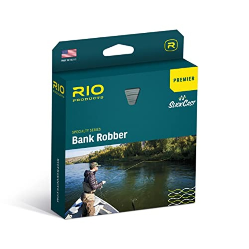 XXB RIO Products Premier Bank Robber Fly Line Dead Drifting and Bank Fishing Easy Casting Slick Coating WF6F
