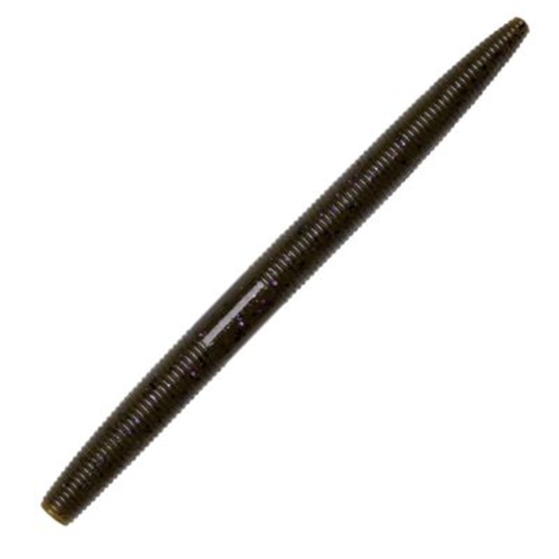 Yum Dinger – 3in – Green Pumpkin/Purple Flake