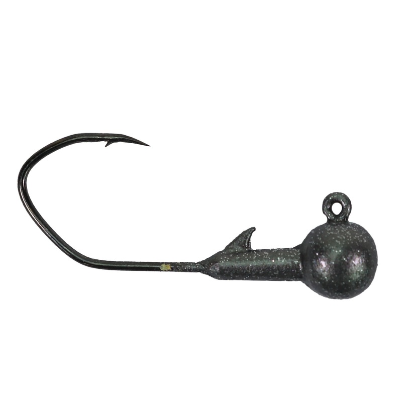 Yum Forward Facing Sonar Jig Lure 1/4 Oz. Smoke