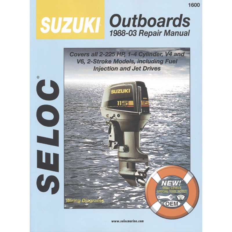 Marine Manual for Suzuki Outboards Year: 1988 to 2003