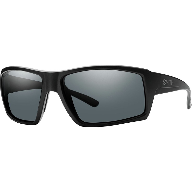 Smith Optics Challis Sunglasses – Matte Black/Polarized Gray Mirror