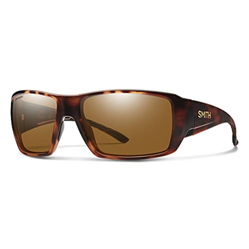 Smith Optics Guide’s Choice XL Sunglasses Matte Havana Frame ChromaPop Polarized Brown Lens 204447N9P63L5