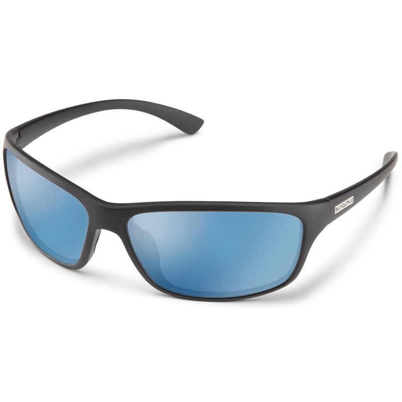 Smith Optics Lifestyle Suncloud 240537 Sentry Sunglasses 003635X – Matte Black – Polarized Blue Mirror Unisex Rectangle