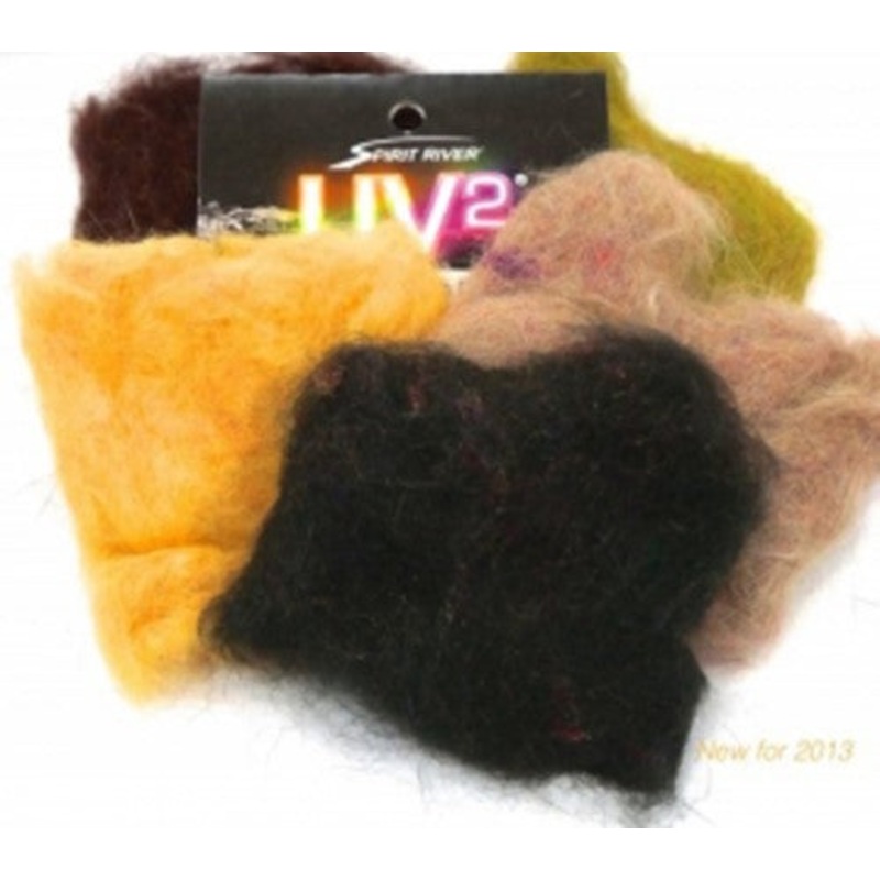 Spirit River UV2 Fine & Dry Dubbing – Tan – Fly Tying