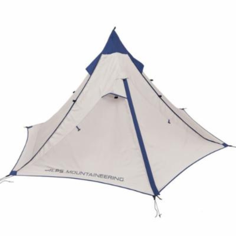 495231 Trail Tipi Tents White & Blue