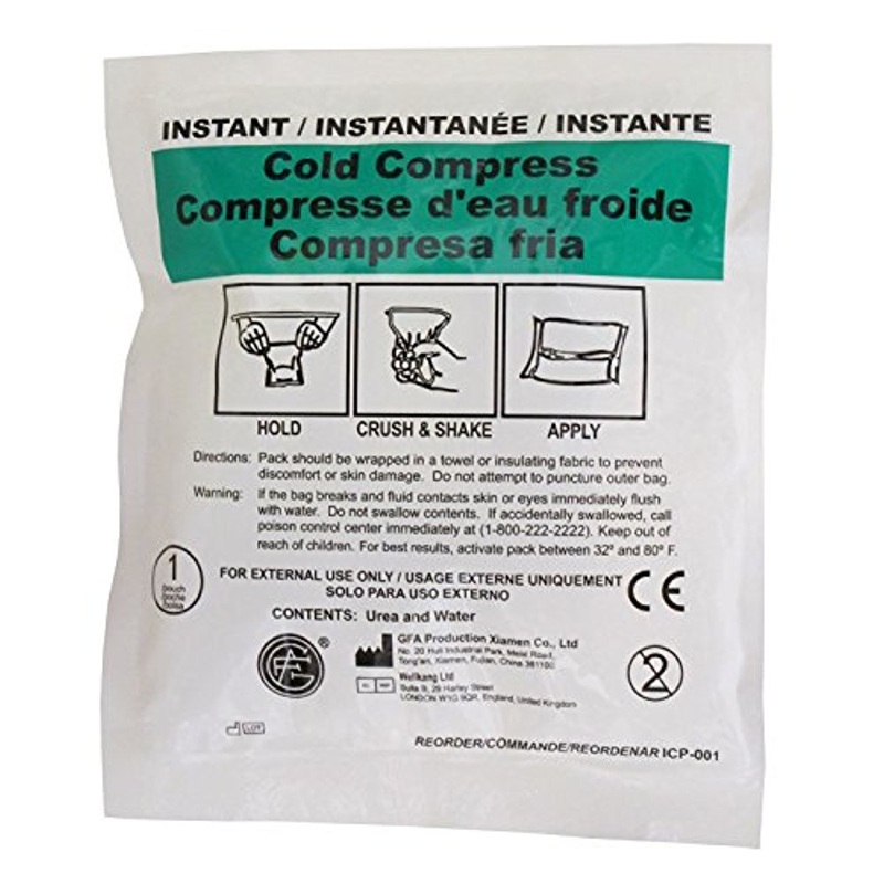 Adventure Medical Kits 0155-0278 Instant Cold Compress 6-1/2″ X 9-1/4″ 1 Bag