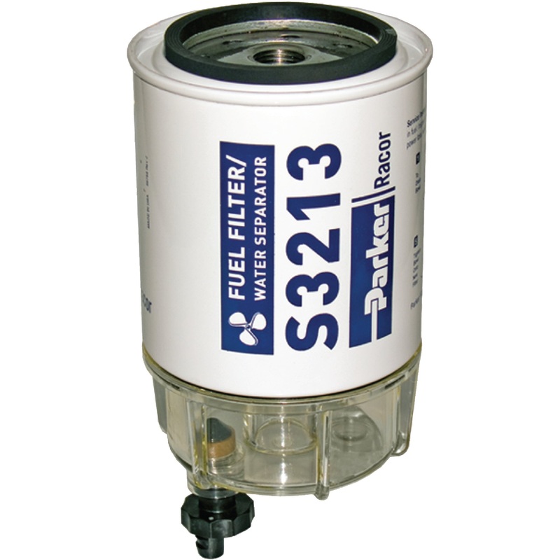 Racor 60 GPH Gas Outboard Filter with Clear Bowl Mercury O/B